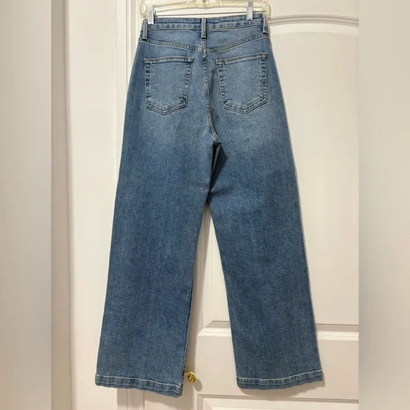 Just Black Denim - The Sailor Pocket Wide Leg - Picture 2 of 3